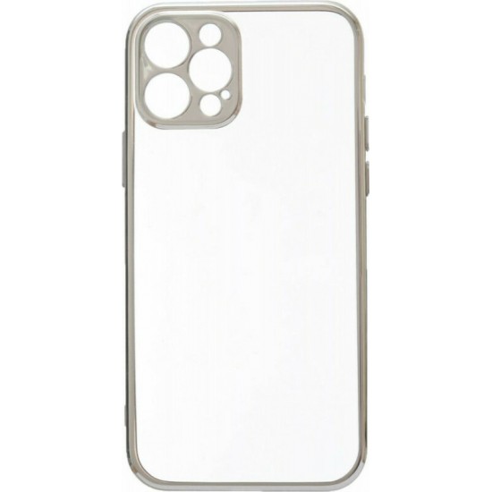 Joyroom New Beauty Back Cover Σιλικόνης Ασημί (iPhone 12 Pro)