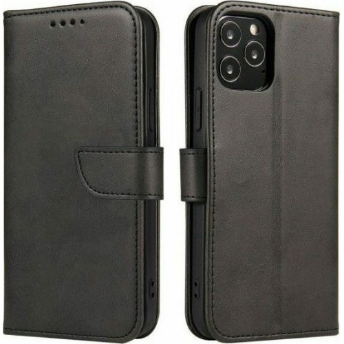 Magnet Elegant Wallet Δερματίνης Μαύρο (Galaxy A50 / A30S)