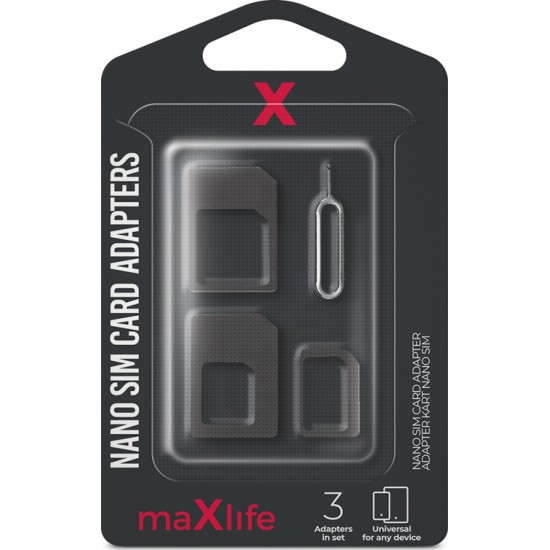 Maxlife Nano SIM Card Adapters Maxlife Nano SIM Card Adapters