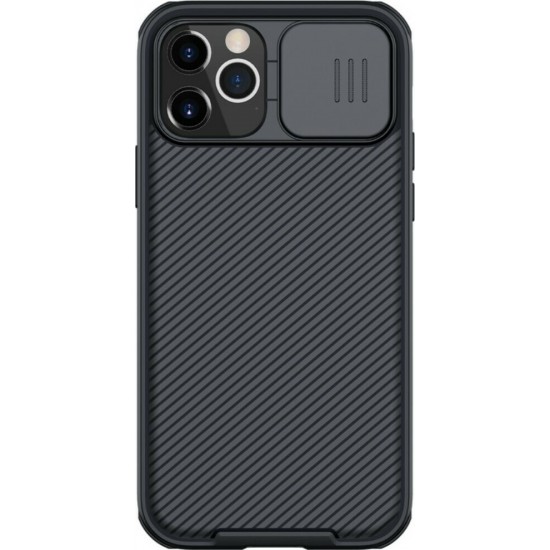 Nillkin Camshield Back Cover Πλαστικό Μαύρο (iPhone 12 / 12 Pro)