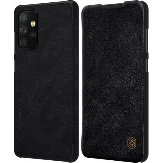 Nillkin Qin Wallet Μαύρο (Galaxy A72 4G / A72 5G)