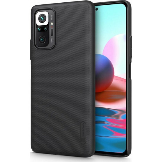 Nillkin Super Frosted Back Cover Πλαστικό Μαύρο (Redmi Note 10)