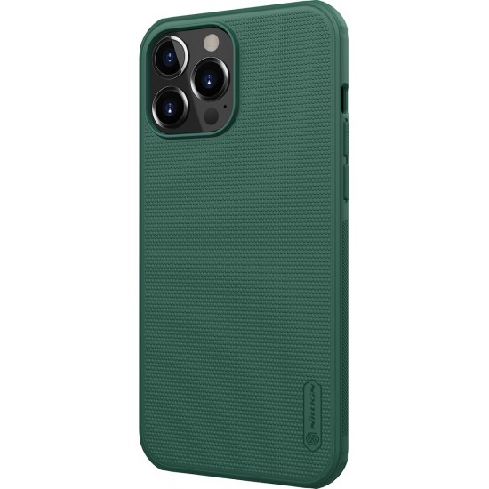Nillkin Super Frosted Shield Back Cover Πλαστικό Ανθεκτική Σκούρο Πράσινο (iPhone 13 Pro Max)