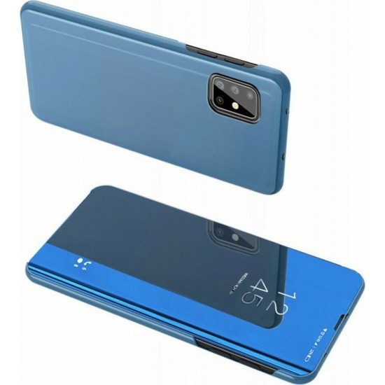 Clear View Book Μπλε (Samsung A51 / A31)