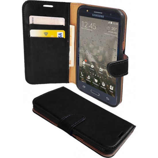 Premium Wallet Μαύρο (iPhone SE 2020/8/7)
