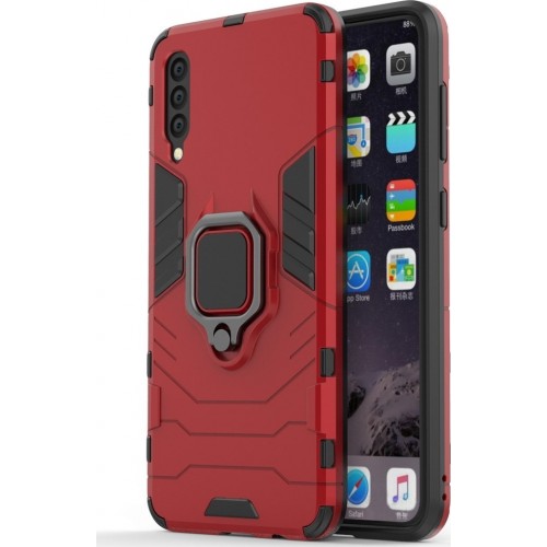 Ring Armor Back Cover Κόκκινο (Galaxy A50)