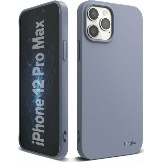 Ringke Air S Back Cover Σιλικόνης Blue-Grey (iPhone 12 Pro Max)