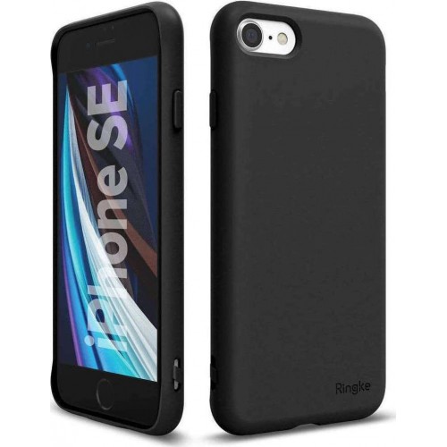 Ringke Air S Back Cover Σιλικόνης Μαύρο (iPhone SE 2020/8/7)