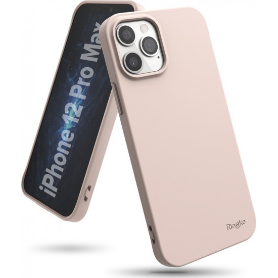 Ringke Air S Back Cover Σιλικόνης Pink Sand (iPhone 12 Pro Max)