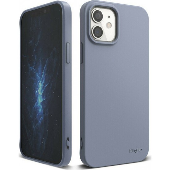 Ringke Air S Ultra-Thin TPU Back Cover Σιλικόνης Lavender Grey (iPhone 12 mini)