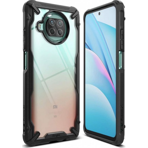 Ringke Fusion X Back Cover Πλαστικό Μαύρο Xiaomi ( Mi 10T Lite / Redmi Note 9T Pro / Note 9 Pro 5G)