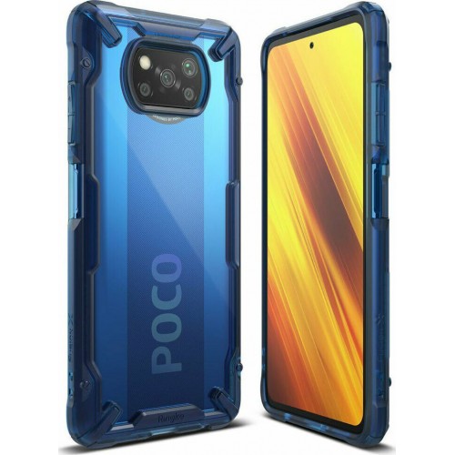Ringke Fusion X Back Cover Πλαστικό Space Blue (Poco X3 NFC) Ringke Fusion X Back Cover Πλαστικό Space Blue (Poco X3 NFC)