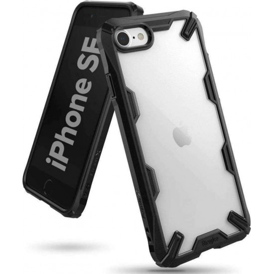 Ringke Fusion-X Bumper Μαύρο (iPhone SE 2020/8/7)