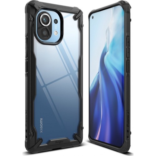Ringke Fusion-X Bumper Πλαστικό / Σιλικόνης Black (Xiaomi Mi 11)