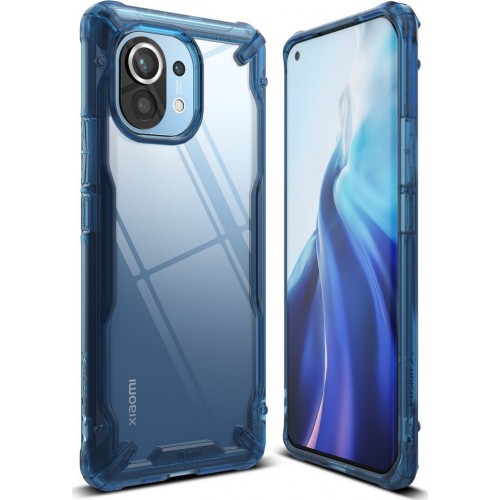 Ringke Fusion-X Bumper Πλαστικό / Σιλικόνης Space Blue (Xiaomi Mi 11)
