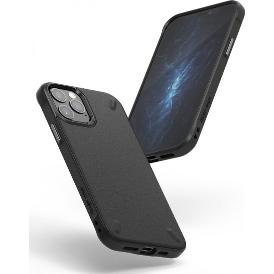 Ringke Onyx Back Cover Πλαστικό Μαύρο (iPhone 12 / 12 Pro)