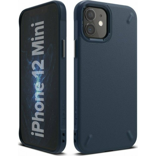 Ringke Onyx Durable Back Cover Σιλικόνης Μπλε (iPhone 12 mini)