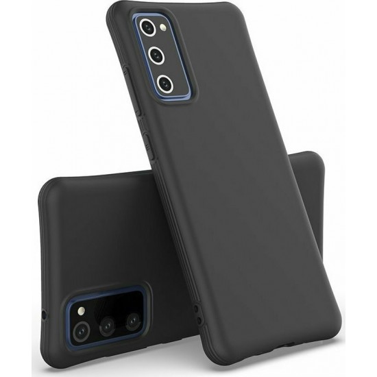Soft Color Flexible Back Cover Σιλικόνης Μαύρο (Galaxy M51)