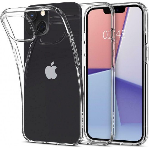 Spigen Liquid Crystal Back Cover Σιλικόνης Διάφανο (iPhone 14 / 13)