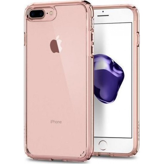 Spigen Ultra Hybrid 2 Back Cover Σιλικόνης Rose Crystal (iPhone SE 2020/8/7)