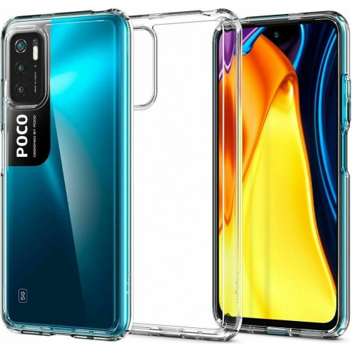Spigen Ultra Hybrid Back Cover Σιλικόνης Διάφανο (Redmi Note 10 5G / Poco M3 Pro)