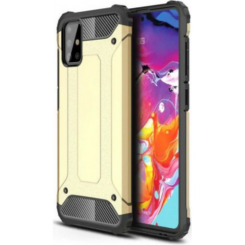 Tough Armor Back Cover Χρυσό (Galaxy A51)