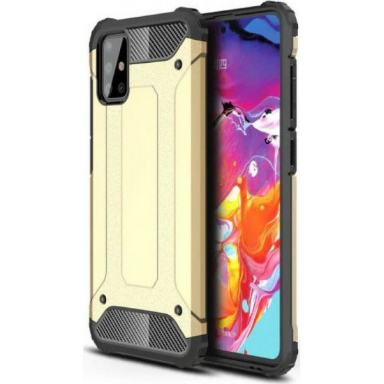 Tough Armor Back Cover Χρυσό (Galaxy A51)