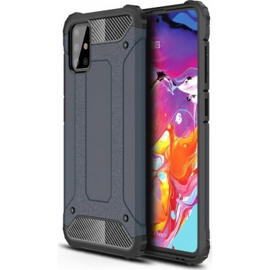 Tough Armor Back Cover Νavy Μπλε (Galaxy A71)