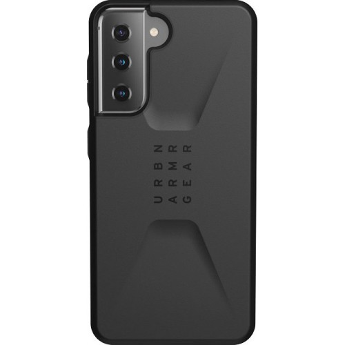 UAG Civilian Back Cover Πλαστικό Ανθεκτική Μαύρο (Galaxy S21 5G)