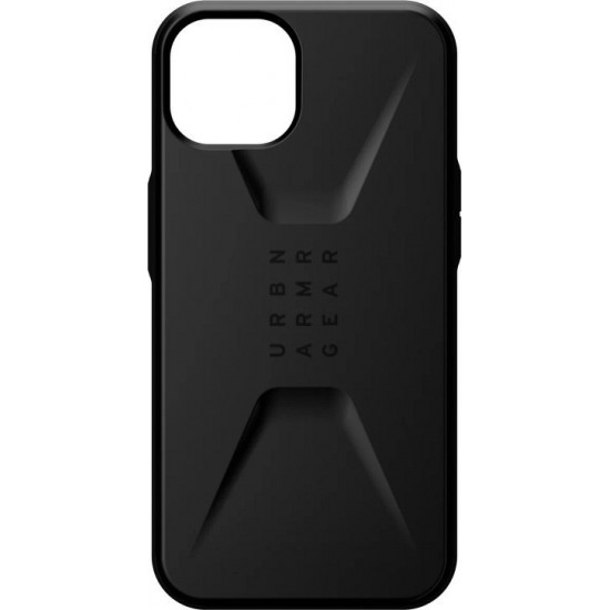 UAG Civilian Back Cover Πλαστικό Ανθεκτική Μαύρο (iPhone 14 / 13)