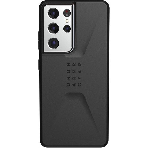 UAG Civilian Back Cover Πλαστικό Μαύρο (Galaxy S21 Ultra 5G)