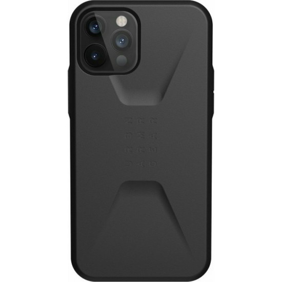UAG Civilian Back Cover Πλαστικό Μαύρο (iPhone 12 Pro Max)
