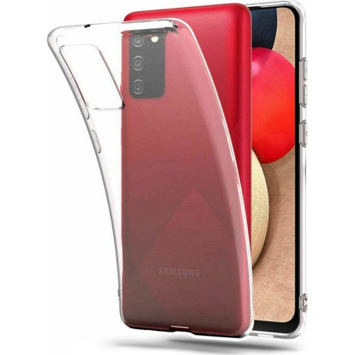 Ultra Slim 0.5mm Back Cover Σιλικόνης Διάφανο (Galaxy A02s)
