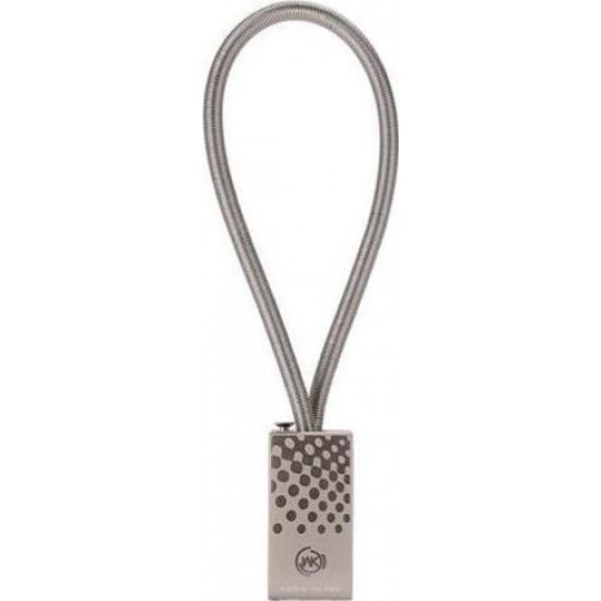 WK Keychain USB to Lightning / micro USB Cable Silver 1m (WDC-025)