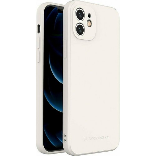 Wozinsky Color Back Cover Σιλικόνης Μπεζ (iPhone XR)