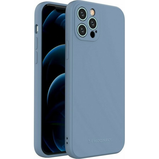Wozinsky Color Back Cover Σιλικόνης Μπλε (iPhone 12 Pro)