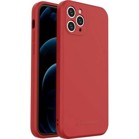 Wozinsky Color Back Cover Σιλικόνης Κόκκινο (iPhone 7/8 Plus)