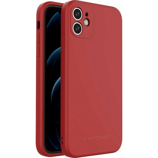 Wozinsky Color Back Cover Σιλικόνης Κόκκινο (iPhone 11)