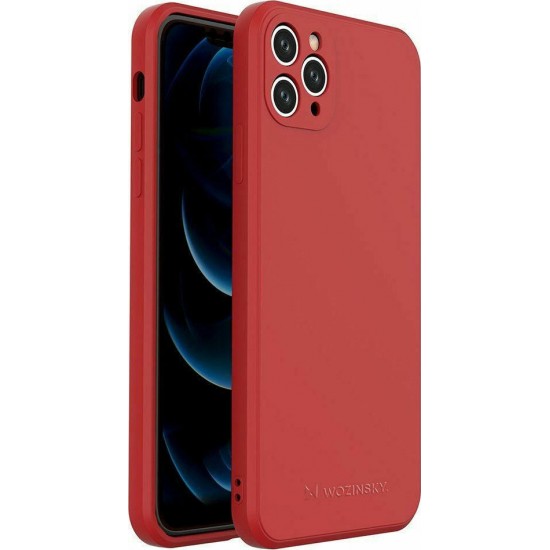 Wozinsky Color Back Cover Σιλικόνης Κόκκινο (iPhone 12 Pro Max)