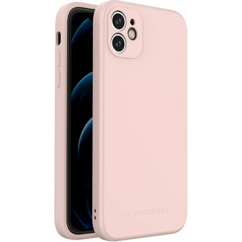 Wozinsky Color Back Cover Σιλικόνης Ροζ (iPhone 11)