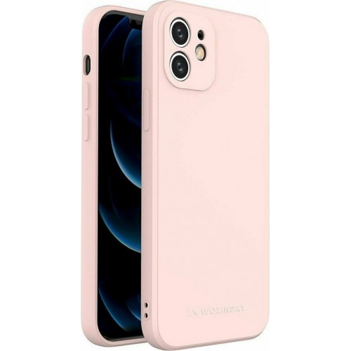 Wozinsky Color Back Cover Σιλικόνης Ροζ (iPhone XR)