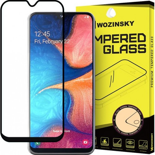 Wozinsky Full Face Tempered Glass Black (Galaxy A20e)