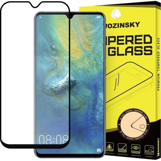 Wozinsky Full Face Tempered Glass Μαύρο (Huawei Mate 20)