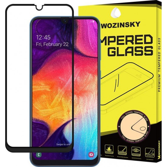 Wozinsky Full Glue Full Face Tempered Glass Black (Galaxy A50/A30)