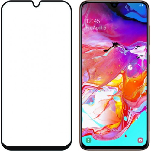 Wozinsky Full Glue Full Face Tempered Glass Black (Galaxy A70)