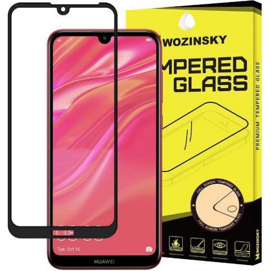 Wozinsky Full Glue Full Face Tempered Glass Black (Huawei Y6 2019)