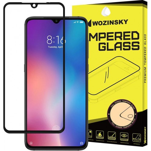 Wozinsky Full Glue Full Face Tempered Glass Black (Mi 9) Wozinsky Full Glue Full Face Tempered Glass Black (Mi 9)