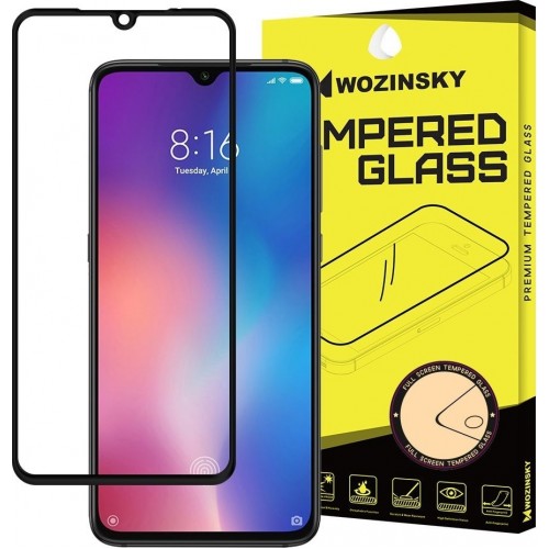 Wozinsky Full Glue Tempered Glass Black for Xiaomi (Mi A3 / Mi CC9e)