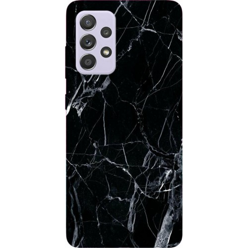 Wozinsky Marble Back Cover Σιλικόνης Μαύρο (Galaxy A52 5G / A52 4G)