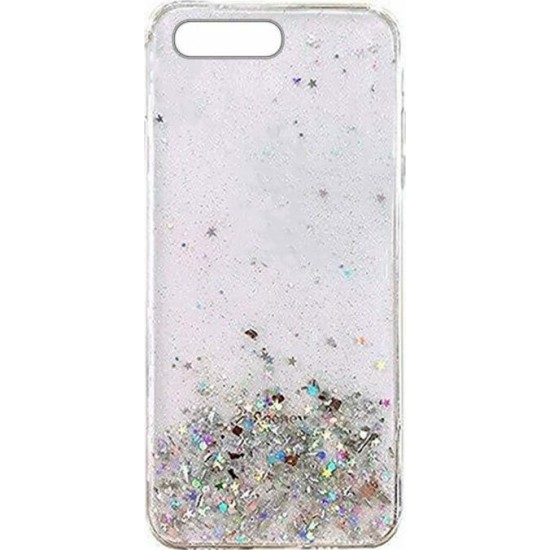 Wozinsky Star Glitter Back Cover Σιλικόνης Διάφανο (iPhone 8/7 Plus)